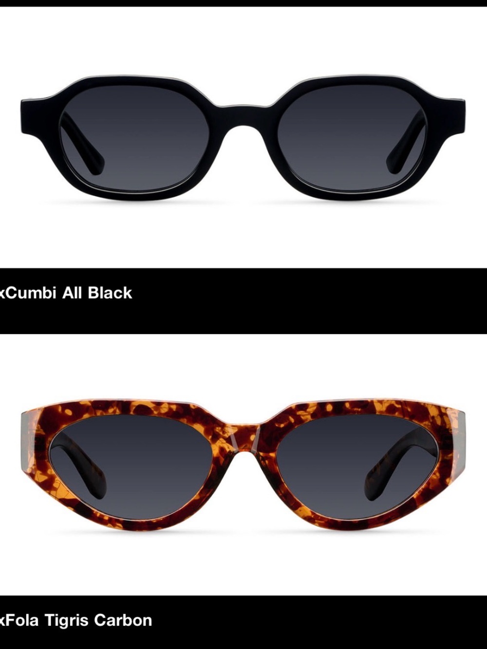 All Black Women’s Sunglasses — Sleek Oval Frame